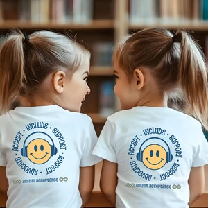 Kids Autism Shirt, Inclusion Matters Tee, Girls Shirt for Autism Acceptance, Autism Gift, Neurodiversity, Youth Autism Awareness Shirt