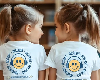 Kids Autism Acceptance Shirt, Neurodiversity Inclusion Tee, Autism Acceptance Month Tshirt for kids