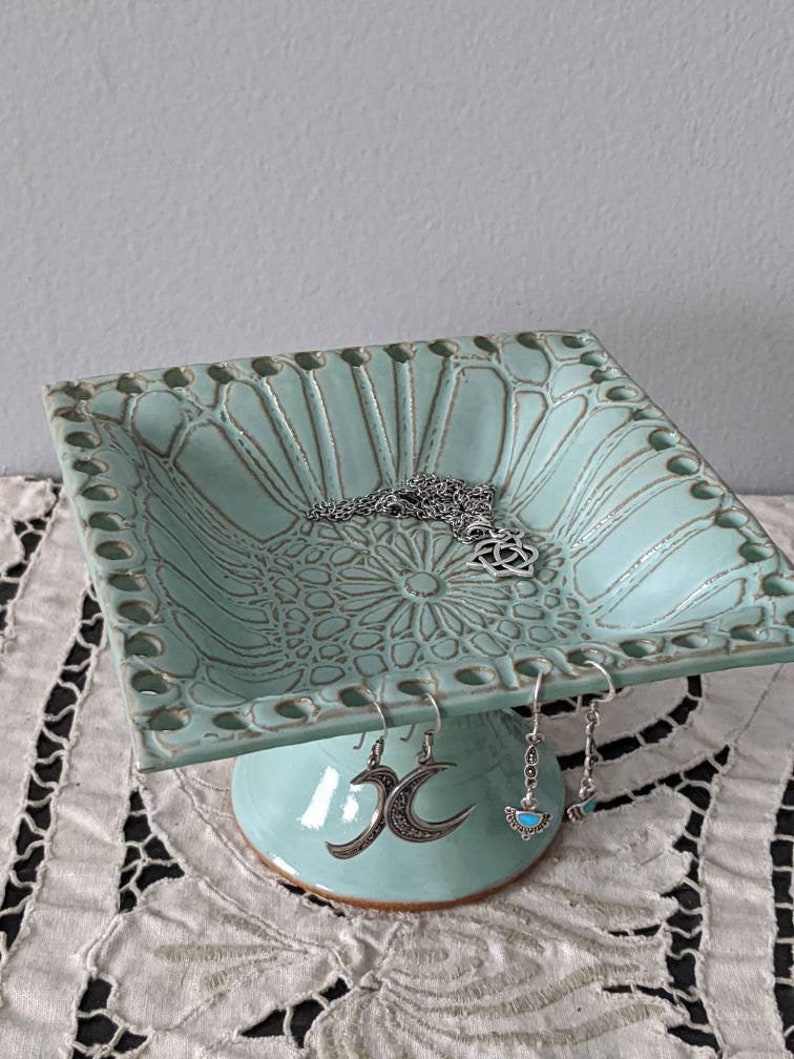 Pottery Earring Holder Etsy