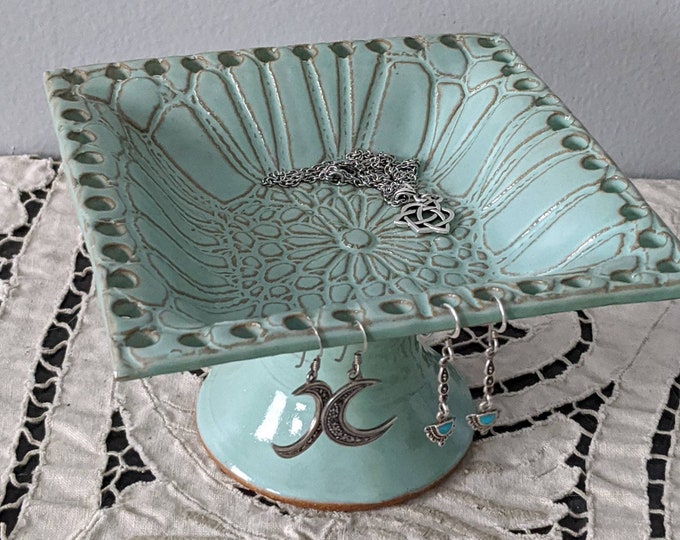 Pottery Earring Holder Etsy