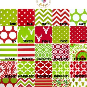 Personalized Christmas Stocking  Embroidered Family Christmas image 2