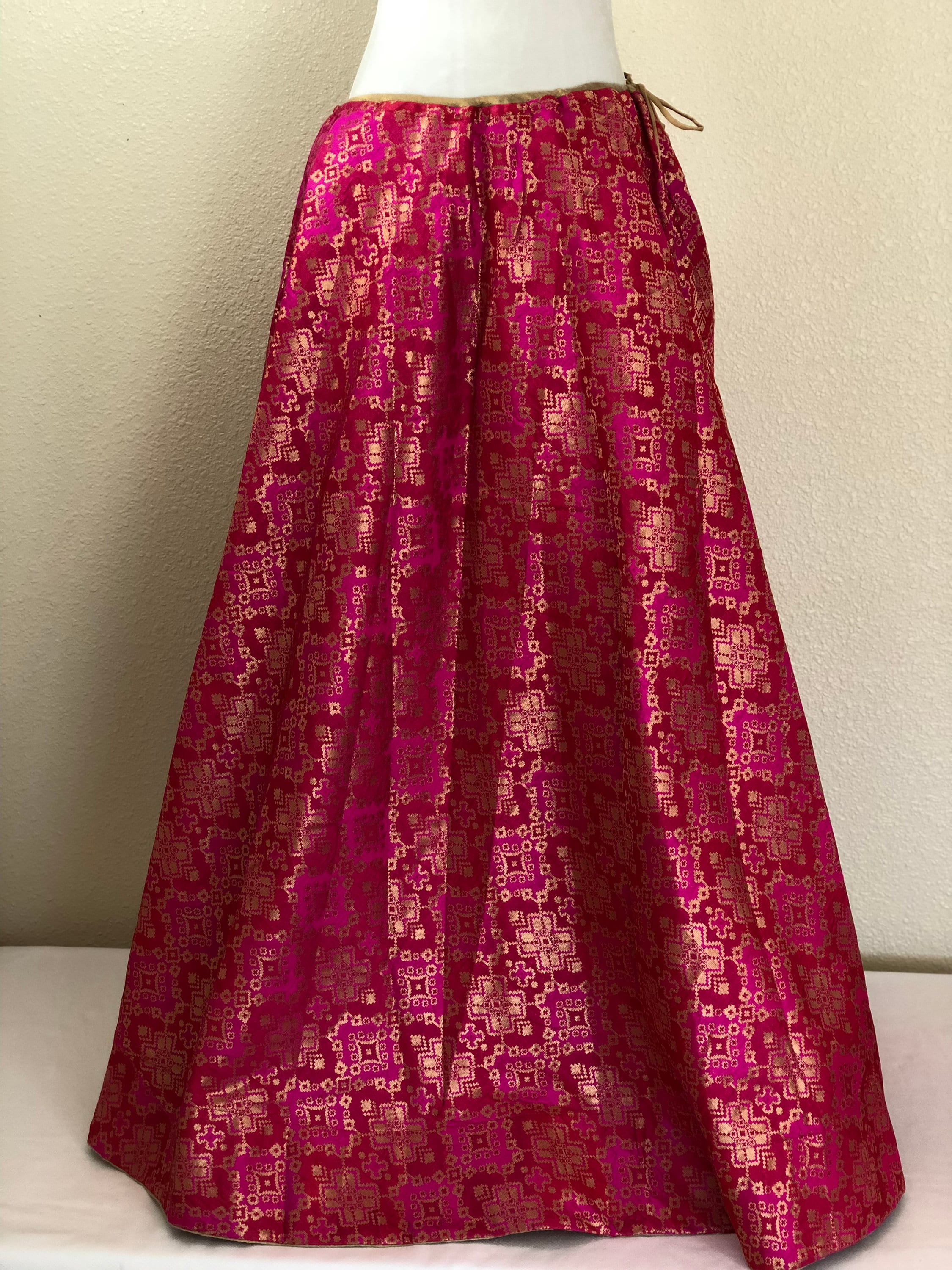 Brocade Lehenga Etsy UK