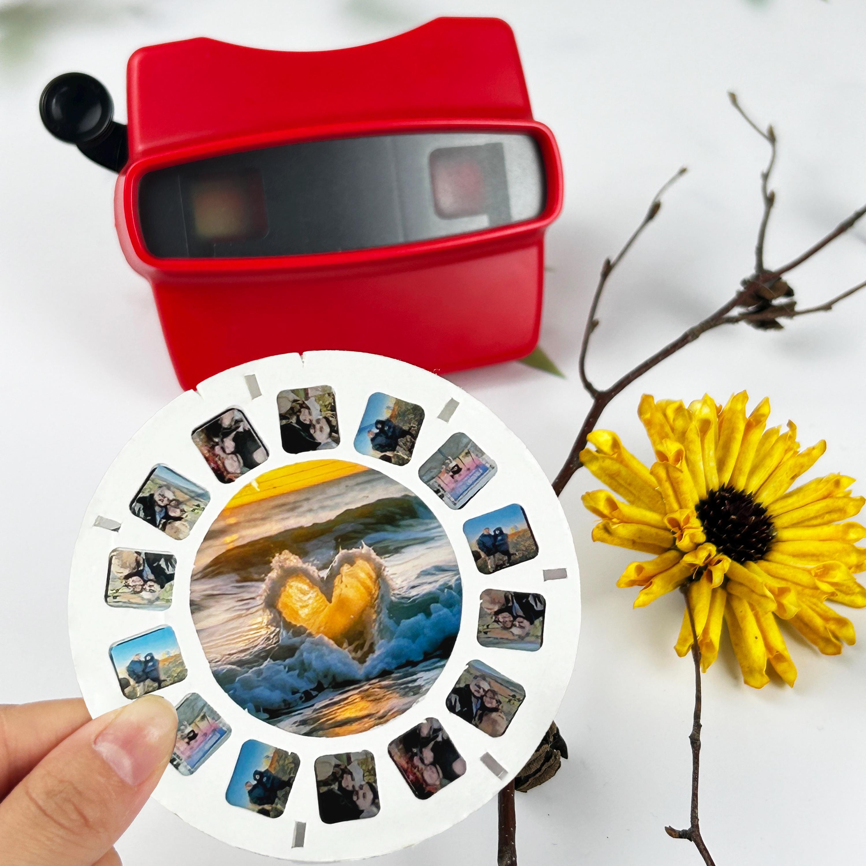 Custom Viewfinder and Reel Without centre photo Special Photo Gifts for the Holidays Custom Photo Birthday Wedding Gift for Back to School
