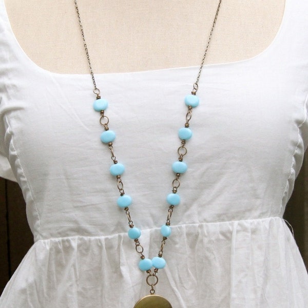 i choose . a (whispered) hand stamped soul mantra locket