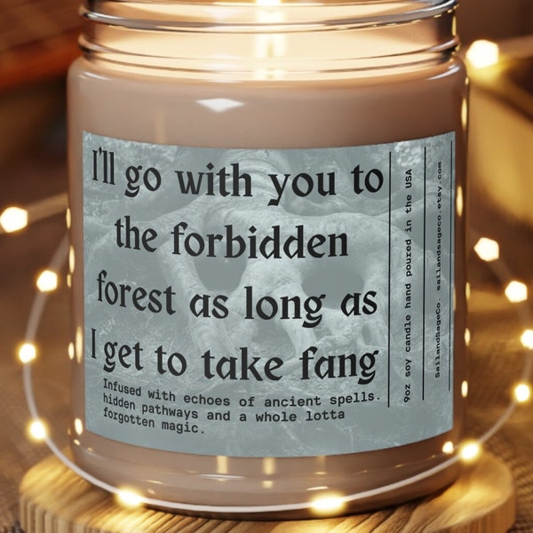 Harry Potter Candle | Soy Wax Candle | Book Lover Candle | Boyfriend Gift | Nerd Gift | Gifts For Her | Husband Gift | Harry Potter Gift