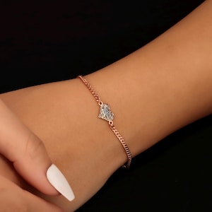 Fingerprint Heart Bracelet • Sterling Silver Actual Fingerprint Engraving Bracelet • Layering Heart Bracelet • Custom Bracelet Jewelry