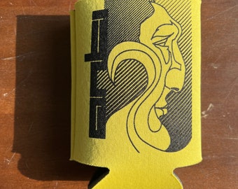 Hand Screen Printed Flow Can Holder