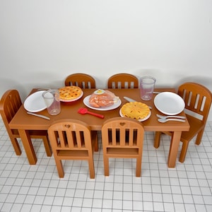 Miniature Table and Chairs 3D Print