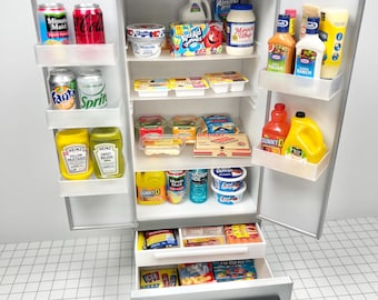 Customizable Miniature Fridge 3D Print