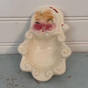 Vintage Santa Trinket Tray