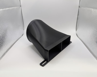 4" Fume Extractor Hood: High Flow Air Duct for Laser Engraving