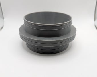 Magnetic Exhaust Coupler: ABS Plastic Union (2", 3", 4", 5", 6" , 8")