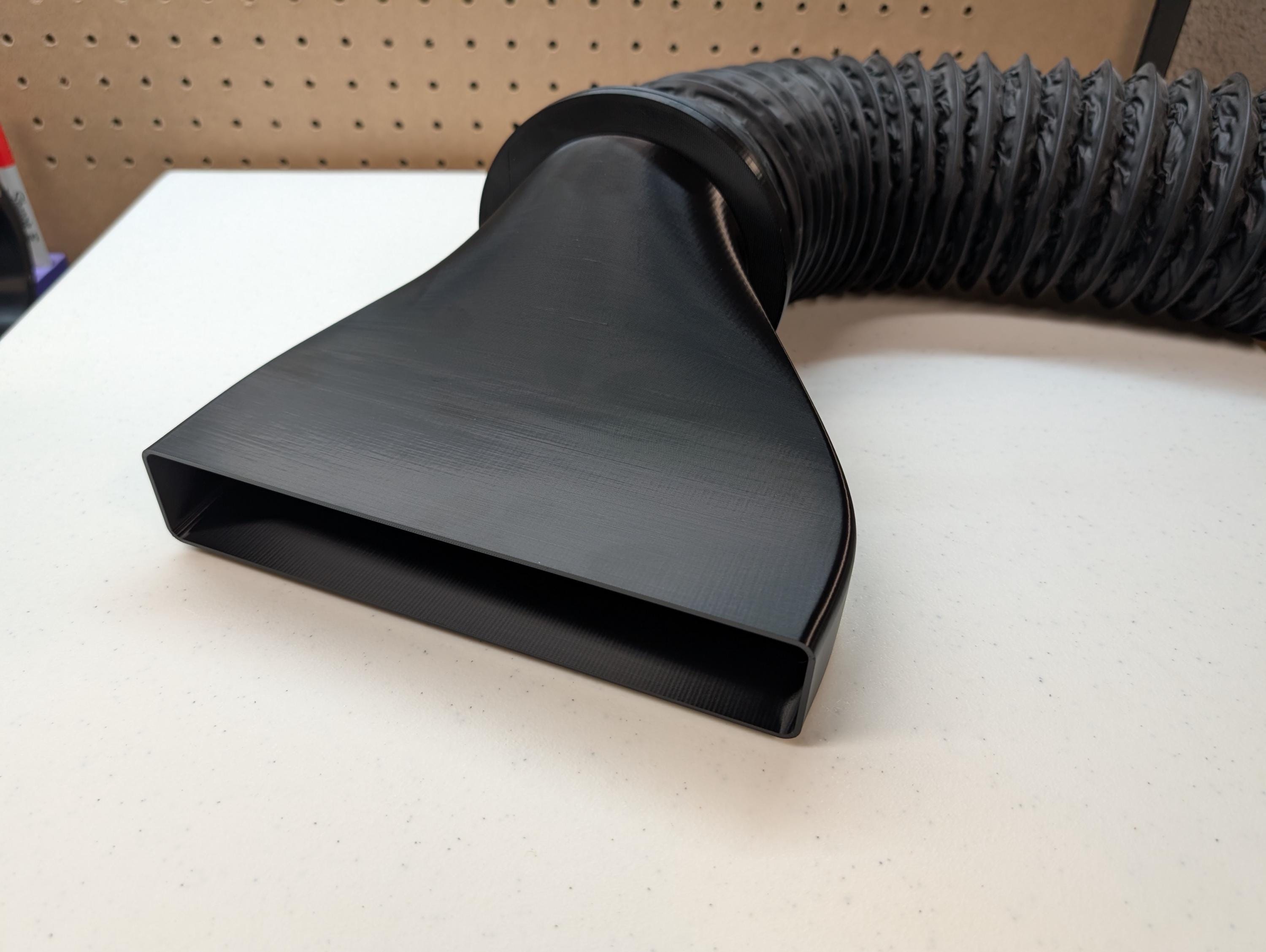 vent portable ac under garage door