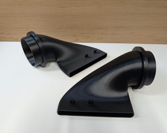 4" Magnetic Quick Disconnect Exhaust Vent: Portable AC, RV, Camper Van, HVAC (100mm)