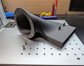 4" Magnetic Quick Disconnect Exhaust Vent: HVAC Ventilation