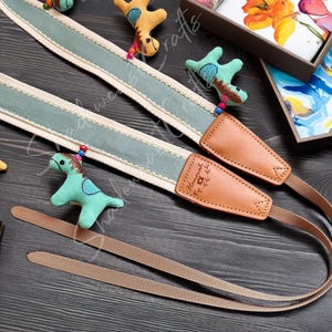 Courroies réglables personnalisées pour appareil photo, Jolies courroies pour appareil photo suspendues, Courroies pour appareil photo de dessin animé, Courroies pour reflex numérique, Courroies pour appareil photo gravées personnalisées