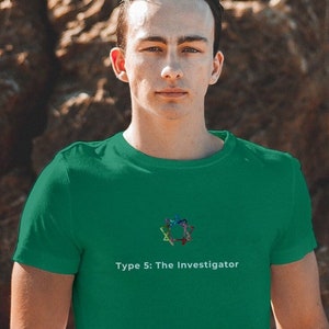 Enneagram T-Shirt, Witty Quote Tee, Type 5 The Investigator, Gift for Enneagram Coaches, Sarcastic Personality Shirt, Therapy, Gift for Dad