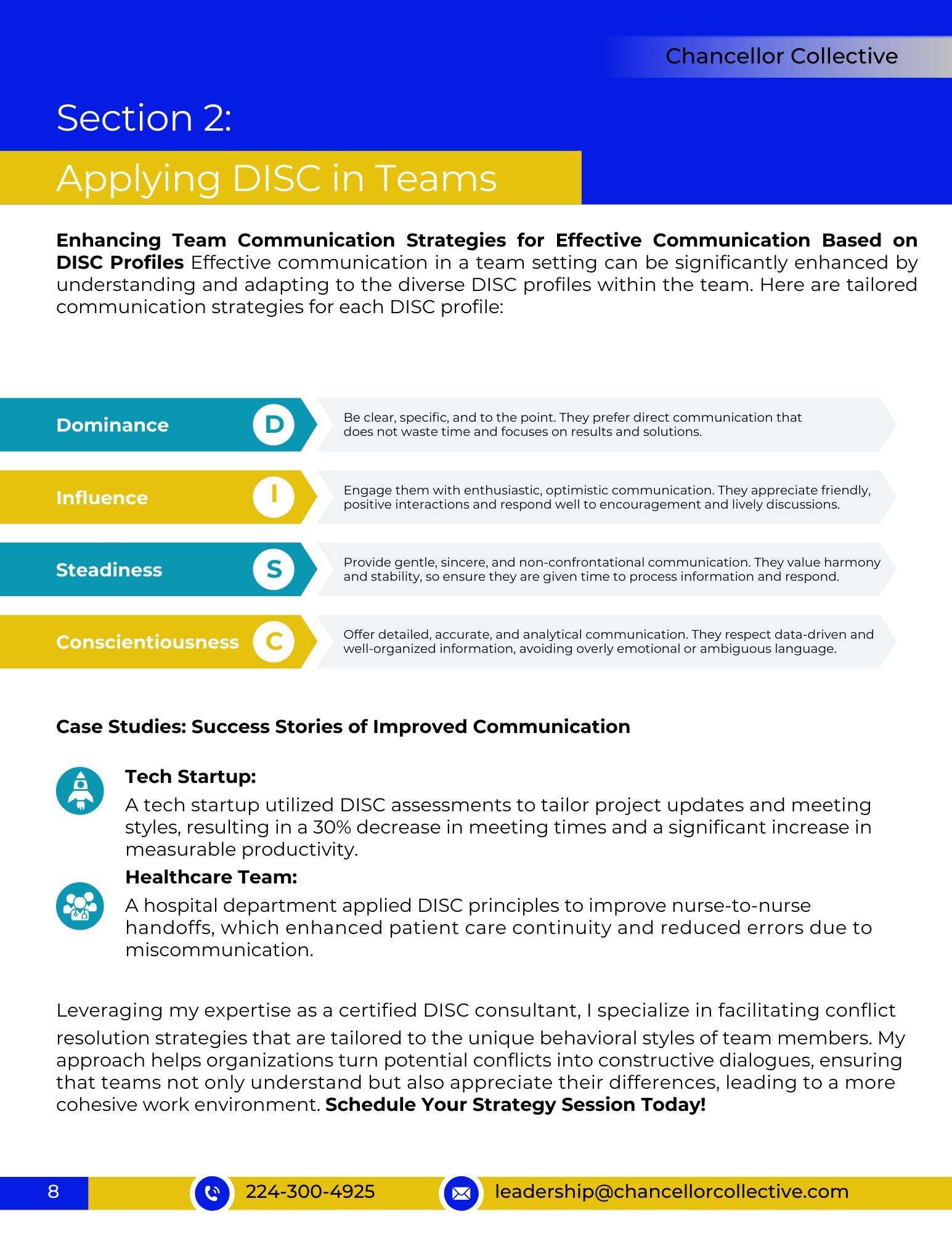 DISC Personality Guide | Leadership and Communication Ebook | Digital ...