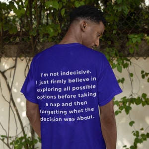 Enneagram T-Shirt, Witty Personality Quote Tee, Type 9 The Peacemaker, Perfect Gift for Enneagram Enthusiasts, Sarcastic Personality T-Shirt