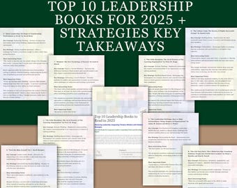 Top Leadership Books 2025 | Must-Read Leadership & Business Books | Digital Guide | Leadership Insights and Success Strategies