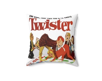 Almohada de sala de juegos Twister Classic Game