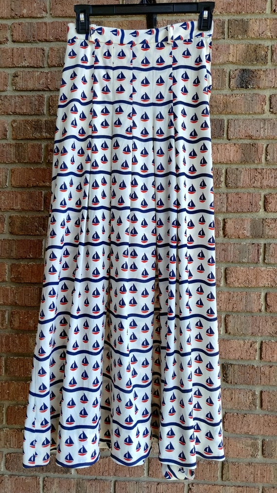 John Meyer Nautical Skirt