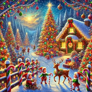 Christmas Cabin Astral Abode Gift for Spirit Companions, Astral Portal Meditation Lucid Dreaming 2 Images Interior Exterior Remote Binding