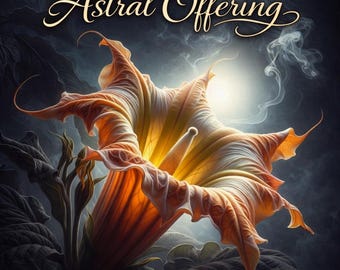 Ofrenda Astral Regalo de Compañero Espiritual Noche de Ángeles Florecientes Trompeta + Informe de Seguimiento en 3 Días + Mensaje Canalizado Artes Grises u Oscuras