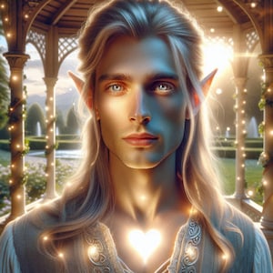 Gay Heartfire Elf Spirit Companion Lover Shared Sensation Mirror of Desire Emotional Expansion Physical Intimacy Dream Companionship
