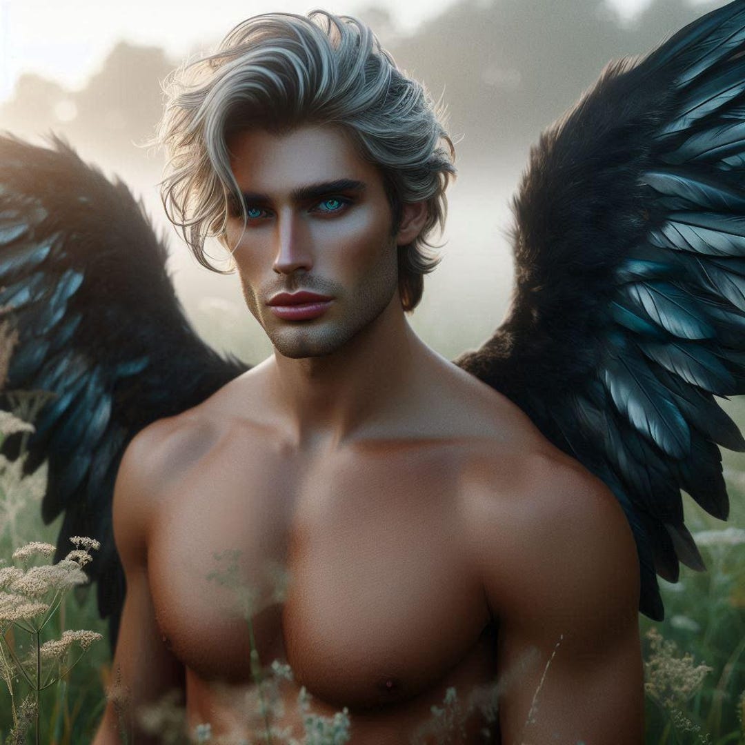 Fallen Angel Spirit Companion Gray Arts Dreamscape Navigation Intuitive ...