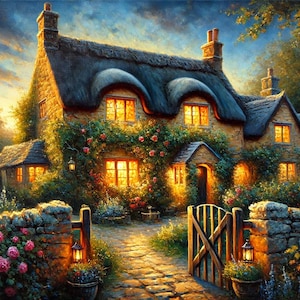 Countryside Cottage Astral Abode Gift for Light Arts Spirit Companions Home 4 Images Remote Binding Activation Lucid Dreaming Astral Travel