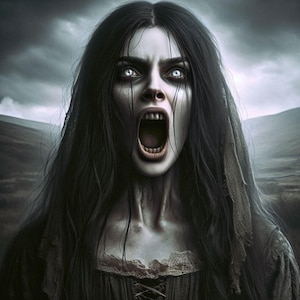 Irish Banshee Spirit Companion Prophetic Emotional Resonance Grief Transformation, Spirit Communication Ancestral Wisdom Psychic Sanctuary