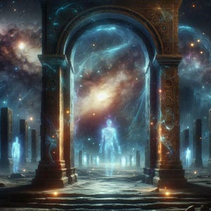 Aeon Gate Astral Portal Image + Guide Instant Digital Download PDF