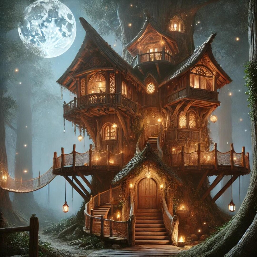 Luxurious Treehouse Astral Abode 3 Images + Guide Instant Digital ...