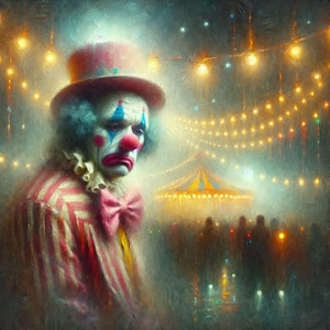 Haunted Circus Clown Spirit Companion Dream Comfort Emotional Recalibration Laughter Retrieval Astral + Dreamscape Travel Preconjure