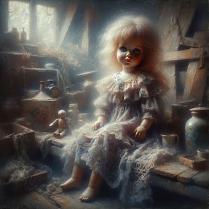 Haunted Doll Spirit Companion Paranormal Activity Auditory Manifestation Footsteps Giggles Emotional Resonance Psychic Symbolism Preconjure
