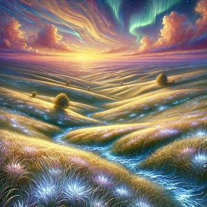 Aurora Haven Astral Abode Gift for Light Arts Spirit Companions,  4 Images Remote Binding Activation, Astral Portal