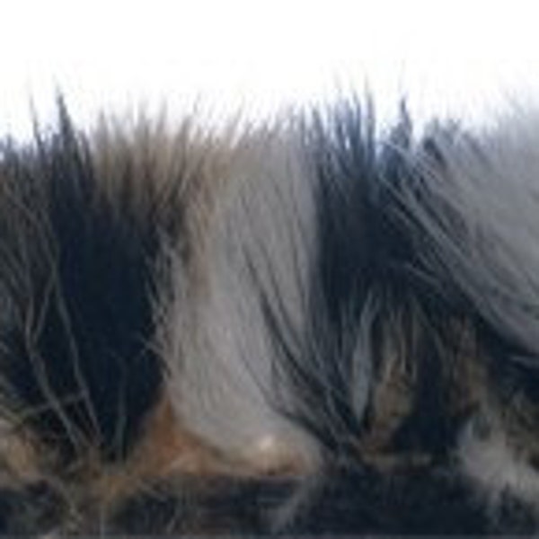 Animal Print Fake Fur Trim Fringe, Marabou Feather Furry Fursuit Cosplay Costume Mask Wig Collar Pawstar Monster Furz