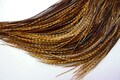 BRAZEN GINGER SKINNY Feather Hair Extensions Plus 3 Free Bead, Natural Hair Feather Extensions, Boho Shabby Chic Feathers