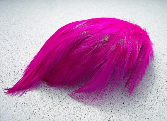 JADE GREEN New Pads; Headband//Hats//Bridal//Craft//Dress 6 Pcs HACKLE FEATHER PAD