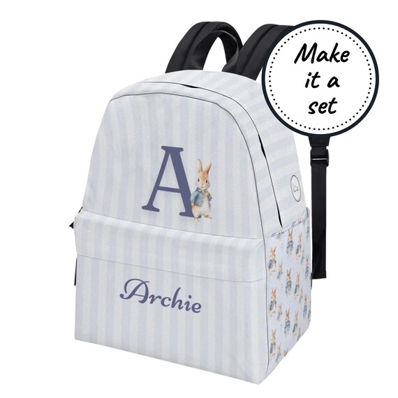 Personalisierter Kleinkindrucksack mit Monogramm und individuellem