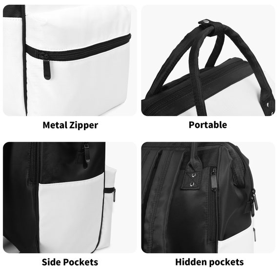 Cute Diaper Bag Personalised Multifunctional Large Capacity Stylish Nappy Bag Mummy Daddy Diaper Backpack Nursing Bag Cool Baby Bag Etsy