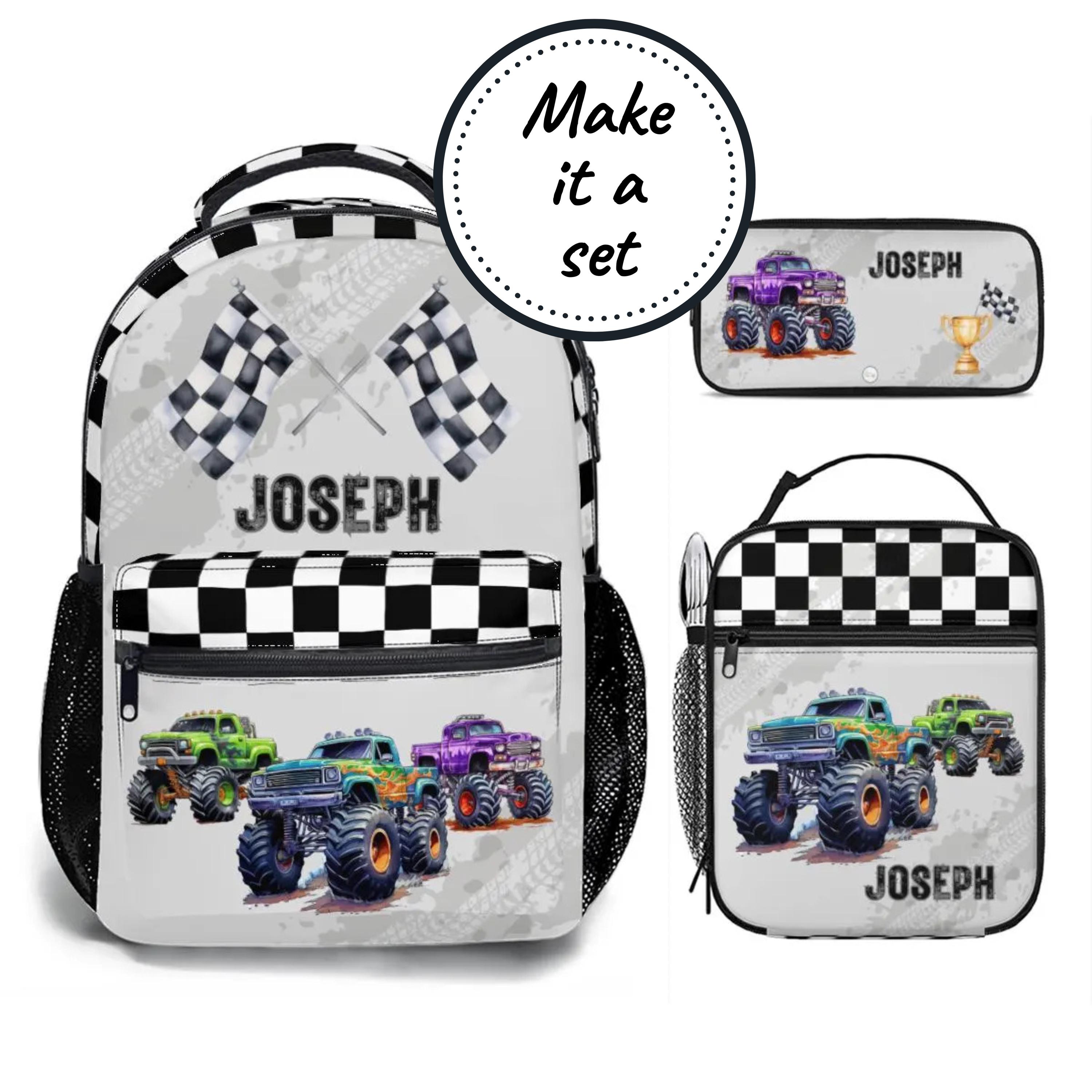 ランチボックス　モンスタートラック Monster jam lunch box - Etsy 日本
