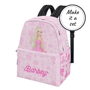 Sac à dos personnalisé pour tout-petit avec nom personnalisé, sac d'école tendance pour fille, sac à dos en toile mignon, meilleur cartable pour la maternelle, cadeau pour fille