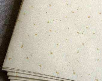 Carta Xuan tradizionale cinese A4, carta sottile stampabile, carta maculata dorata, confezione da 20