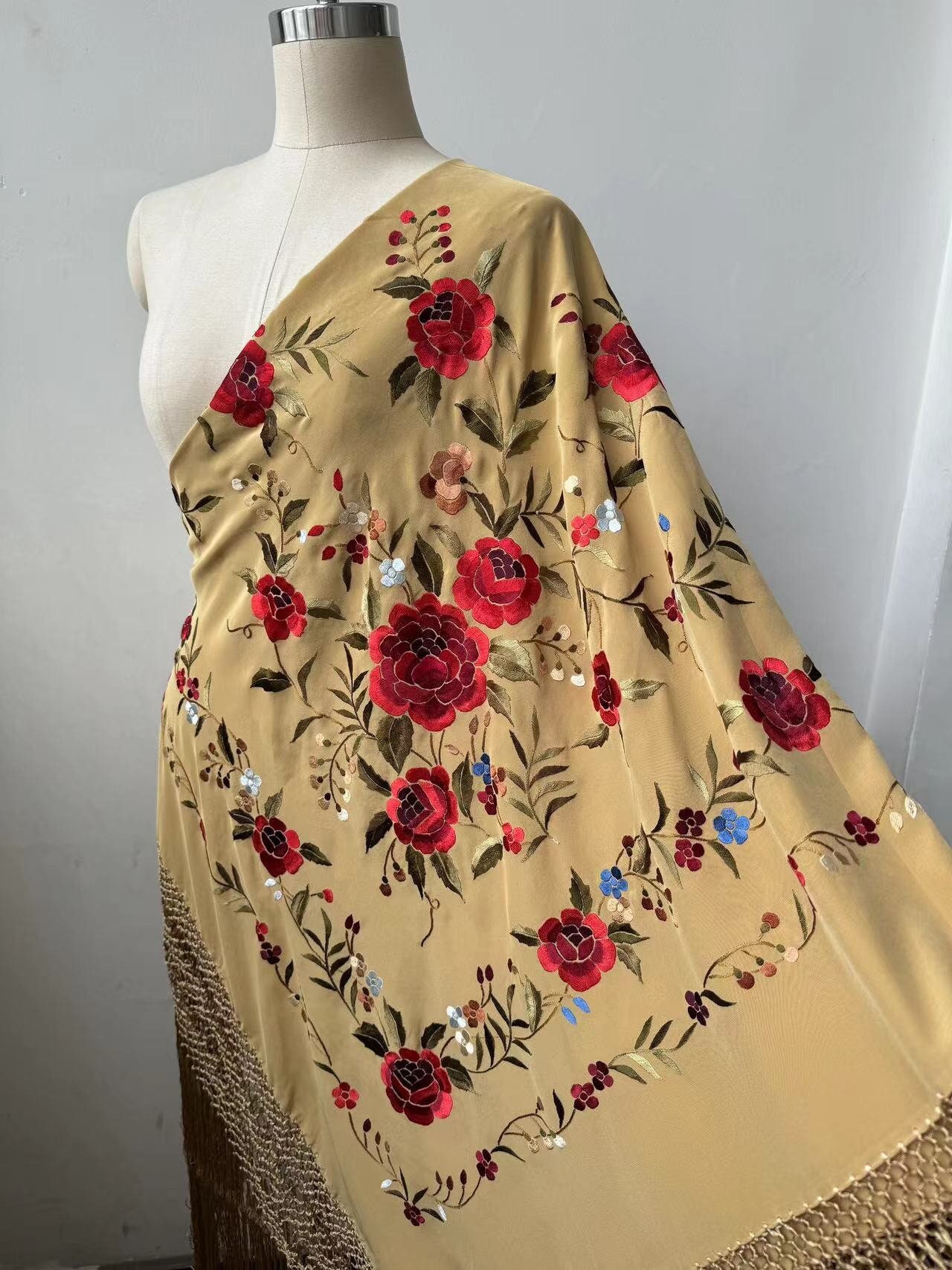 Manton de manila - Etsy 日本