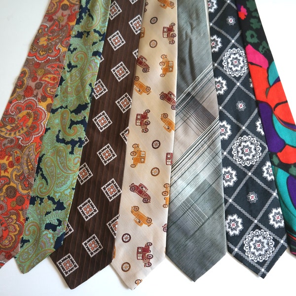 70s neck tie