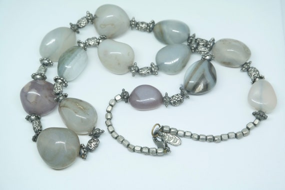 East agate Indian necklace - image 2