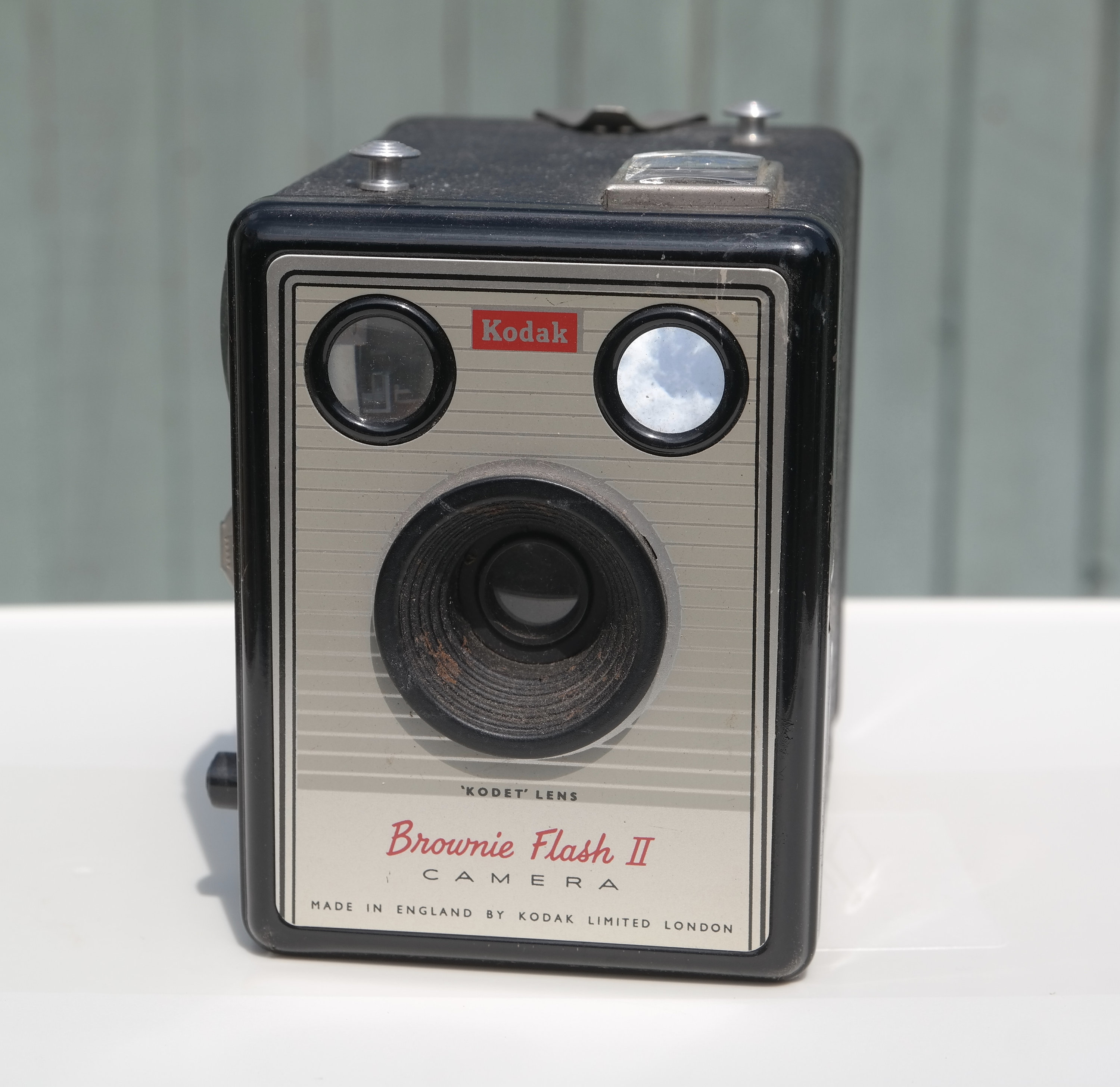 Vintage 1950s Kodak Brownie Flash II camera box brownie Etsy