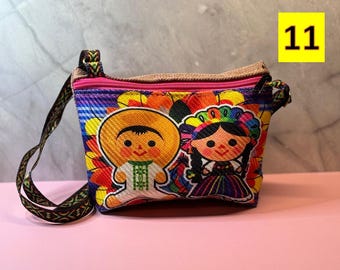 Maria\'s‎ Mexican Leather Purse Backpack & Wallet Woven Handbag NICE Doll Cute Very cute Mexican  main image 4